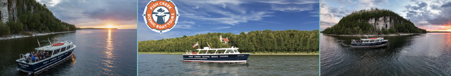 fish creek boat tours